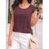 imageAUTOMET Womens Tops Casual Dressy Lace Summer Tee 2025 Cap Sleeve T Shirts Cute Basic Trendy Fashion Spring OutfitsWinered