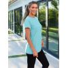 imageAUTOMET Summer Tops Women Spring Short Sleeve Shirts Beach Vacation Outfits Plus Size Workout Tshirts Casual Clothes 202502aqua