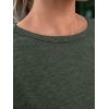 imageAUTOMET Summer Tops Women Spring Short Sleeve Shirts Beach Vacation Outfits Plus Size Workout Tshirts Casual Clothes 202502armygreen