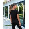 imageAUTOMET Summer Tops Women Spring Short Sleeve Shirts Beach Vacation Outfits Plus Size Workout Tshirts Casual Clothes 202502black