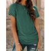 imageAUTOMET Summer Tops Women Spring Short Sleeve Shirts Beach Vacation Outfits Plus Size Workout Tshirts Casual Clothes 202502darkgreen