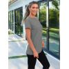 imageAUTOMET Summer Tops Women Spring Short Sleeve Shirts Beach Vacation Outfits Plus Size Workout Tshirts Casual Clothes 202502grey