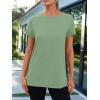 imageAUTOMET Summer Tops Women Spring Short Sleeve Shirts Beach Vacation Outfits Plus Size Workout Tshirts Casual Clothes 202502lightgreen