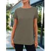 imageAUTOMET Summer Tops Women Spring Short Sleeve Shirts Beach Vacation Outfits Plus Size Workout Tshirts Casual Clothes 202502olive