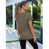 imageAUTOMET Summer Tops Women Spring Short Sleeve Shirts Beach Vacation Outfits Plus Size Workout Tshirts Casual Clothes 202502olive