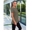 imageAUTOMET Summer Tops Women Spring Short Sleeve Shirts Beach Vacation Outfits Plus Size Workout Tshirts Casual Clothes 202502olive