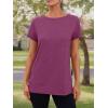 imageAUTOMET Summer Tops Women Spring Short Sleeve Shirts Beach Vacation Outfits Plus Size Workout Tshirts Casual Clothes 202502purple
