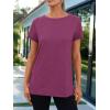 imageAUTOMET Summer Tops Women Spring Short Sleeve Shirts Beach Vacation Outfits Plus Size Workout Tshirts Casual Clothes 202502purple