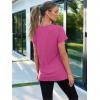 imageAUTOMET Summer Tops Women Spring Short Sleeve Shirts Beach Vacation Outfits Plus Size Workout Tshirts Casual Clothes 202502rosered