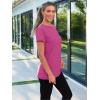 imageAUTOMET Summer Tops Women Spring Short Sleeve Shirts Beach Vacation Outfits Plus Size Workout Tshirts Casual Clothes 202502rosered