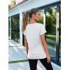 imageAUTOMET Summer Tops Women Spring Short Sleeve Shirts Beach Vacation Outfits Plus Size Workout Tshirts Casual Clothes 202502white