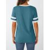 imageAUTOMET Womens Short Sleeve V Neck T Shirts Trendy Casual Spring Tops Summer Fashion Tees Basic ClothesBgreen