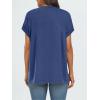 imageAUTOMET Womens Summer Tops Oversized Short Sleeve Business Casual T Shirts Trendy Fashion Clothes Spring Outfits 2025Blue