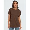 imageAUTOMET Womens Summer Tops Oversized Short Sleeve Business Casual T Shirts Trendy Fashion Clothes Spring Outfits 2025Brown