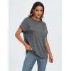 imageAUTOMET Womens Summer Tops Oversized Short Sleeve Business Casual T Shirts Trendy Fashion Clothes Spring Outfits 2025Dar Kgrey