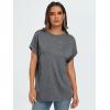 imageAUTOMET Womens Summer Tops Oversized Short Sleeve Business Casual T Shirts Trendy Fashion Clothes Spring Outfits 2025Dar Kgrey