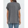 imageAUTOMET Womens Summer Tops Oversized Short Sleeve Business Casual T Shirts Trendy Fashion Clothes Spring Outfits 2025Dar Kgrey