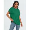 imageAUTOMET Womens Summer Tops Oversized Short Sleeve Business Casual T Shirts Trendy Fashion Clothes Spring Outfits 2025Green