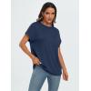 imageAUTOMET Womens Summer Tops Oversized Short Sleeve Business Casual T Shirts Trendy Fashion Clothes Spring Outfits 2025Navy