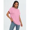 imageAUTOMET Womens Summer Tops Oversized Short Sleeve Business Casual T Shirts Trendy Fashion Clothes Spring Outfits 2025Pink