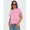 imageAUTOMET Womens Summer Tops Oversized Short Sleeve Business Casual T Shirts Trendy Fashion Clothes Spring Outfits 2025Pink