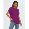 imageAUTOMET Womens Summer Tops Oversized Short Sleeve Business Casual T Shirts Trendy Fashion Clothes Spring Outfits 2025Purple