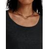 imageAUTOMET Womens Tshirts Loose Casual Crewneck Short Sleeve Spring Tops Basic Teeshirt 2025 Summer Fashion OutfitsBlack