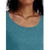 imageAUTOMET Womens Tshirts Loose Casual Crewneck Short Sleeve Spring Tops Basic Teeshirt 2025 Summer Fashion OutfitsBlue Green