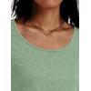 imageAUTOMET Womens Tshirts Loose Casual Crewneck Short Sleeve Spring Tops Basic Teeshirt 2025 Summer Fashion OutfitsLight Green