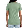 imageAUTOMET Womens Tshirts Loose Casual Crewneck Short Sleeve Spring Tops Basic Teeshirt 2025 Summer Fashion OutfitsLight Green