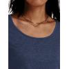 imageAUTOMET Womens Tshirts Loose Casual Crewneck Short Sleeve Spring Tops Basic Teeshirt 2025 Summer Fashion OutfitsNavy