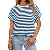 Striped(blue#white)