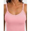 imageAUTOMET Crop Tank Top Woman Summer V Neck Tube Ribbed Tops Halter Sapghetti Strap Cami Racerback Tees LadiesLightpink