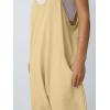 imageAUTOMET Jumpsuits for Women Casual Summer Outfits Rompers Comfy Beach Vacation Trendy Overalls Jumpers Fashion Clothes 2025Beigeyellow