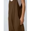 imageAUTOMET Jumpsuits for Women Casual Summer Outfits Rompers Comfy Beach Vacation Trendy Overalls Jumpers Fashion Clothes 2025Coffeebrown