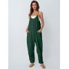imageAUTOMET Jumpsuits for Women Casual Summer Outfits Rompers Comfy Beach Vacation Trendy Overalls Jumpers Fashion Clothes 2025Darkgreen