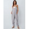 imageAUTOMET Jumpsuits for Women Casual Summer Outfits Rompers Comfy Beach Vacation Trendy Overalls Jumpers Fashion Clothes 2025Gray