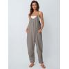 imageAUTOMET Jumpsuits for Women Casual Summer Outfits Rompers Comfy Beach Vacation Trendy Overalls Jumpers Fashion Clothes 2025Greygreen