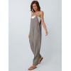 imageAUTOMET Jumpsuits for Women Casual Summer Outfits Rompers Comfy Beach Vacation Trendy Overalls Jumpers Fashion Clothes 2025Greygreen
