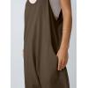 imageAUTOMET Jumpsuits for Women Casual Summer Outfits Rompers Comfy Beach Vacation Trendy Overalls Jumpers Fashion Clothes 2025Khakibrown