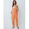 imageAUTOMET Jumpsuits for Women Casual Summer Outfits Rompers Comfy Beach Vacation Trendy Overalls Jumpers Fashion Clothes 2025Lightorange
