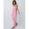 imageAUTOMET Jumpsuits for Women Casual Summer Outfits Rompers Comfy Beach Vacation Trendy Overalls Jumpers Fashion Clothes 2025Pink