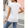imageAUTOMET Womens Cap Sleeve Summer Tops Business Casual T Shirts Dressy Spring Fashion Outfits Cute Trendy Clothes 2025White