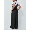 imageAUTOMET Womens Beach Vacation Outfits Jumpsuits Overalls Wide Leg Casual Summer Spring Outfits Rompers Trendy JumpersBlack