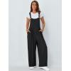 imageAUTOMET Womens Beach Vacation Outfits Jumpsuits Overalls Wide Leg Casual Summer Spring Outfits Rompers Trendy JumpersBlack