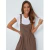 imageAUTOMET Womens Beach Vacation Outfits Jumpsuits Overalls Wide Leg Casual Summer Spring Outfits Rompers Trendy JumpersBrown
