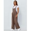 imageAUTOMET Womens Beach Vacation Outfits Jumpsuits Overalls Wide Leg Casual Summer Spring Outfits Rompers Trendy JumpersBrown