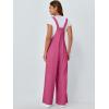 imageAUTOMET Womens Beach Vacation Outfits Jumpsuits Overalls Wide Leg Casual Summer Spring Outfits Rompers Trendy JumpersHotpink
