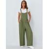 imageAUTOMET Womens Beach Vacation Outfits Jumpsuits Overalls Wide Leg Casual Summer Spring Outfits Rompers Trendy JumpersOlive