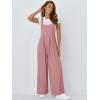 imageAUTOMET Womens Beach Vacation Outfits Jumpsuits Overalls Wide Leg Casual Summer Spring Outfits Rompers Trendy JumpersPink